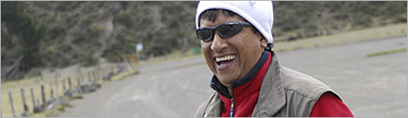 Tour Guide and general manager Enrique Guzman (Ecuador)