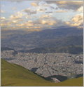 cable car in Quito - Ecuador