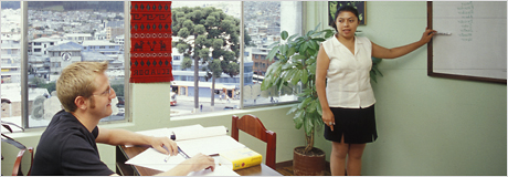 Interactive Spanish language course in Quito Ecuador