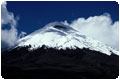 Der Vulkan Cotopaxi in Ecuador